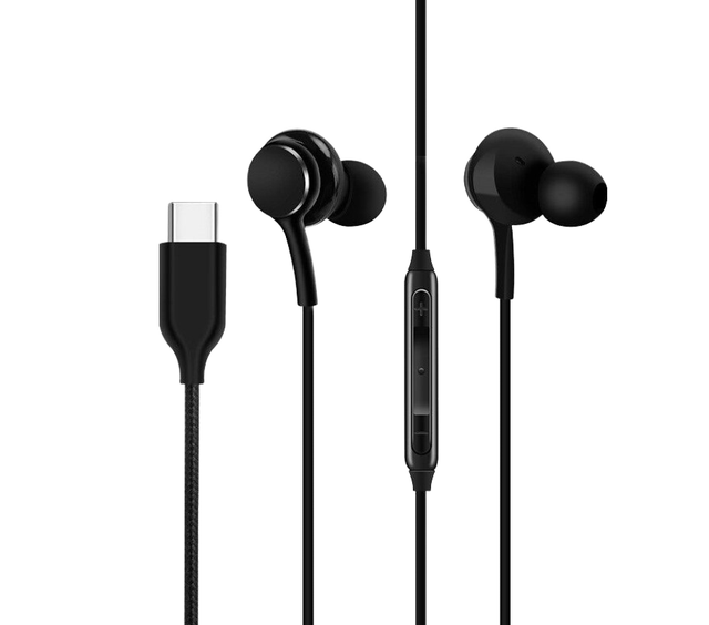 Digital Audio Wired Earphones & Headphones Type-C Compatible for Samsung Note 20 S20 S21 S22 S23 S24 S25 Wholesale akg Earphone
