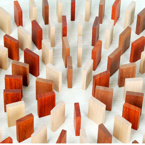 Cadeaux créatifs Jeux <span class=keywords><strong>de</strong></span> blocs d'empilage en bois pour enfants <span class=keywords><strong>Jeu</strong></span> <span class=keywords><strong>de</strong></span> dominos colorés - Product Image 3