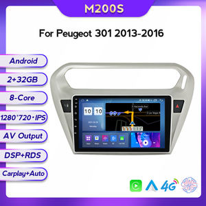 8 + 128G Android 11 IPS DSP API 30 Voiture Vidéo Pour Peugeot 301 <span class=keywords><strong>Citroen</strong></span> Elysee 2014 - 2016 <span class=keywords><strong>RDS</strong></span> AM FM de voiture système multimédia 4G LTE BT - Product Image 4