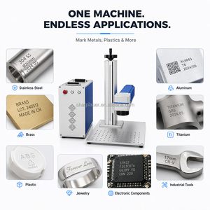 Machine de marquage laser à fibre de bureau 30W/50W/100W pour la gravure de métaux et de bijoux <span class=keywords><strong>en</strong></span> or avec source JPT MOPA - Product Image 2