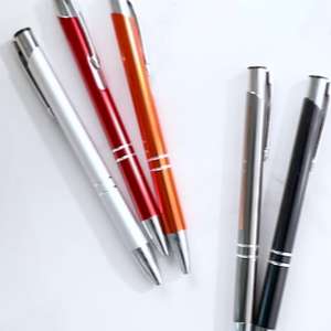 Vente en gros à bas prix Publicité personnalisée Logo personnalisé Stylo à bille en aluminium et métal bon marché pour cadeau promotionnel - Product Image 2