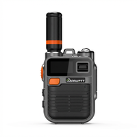 Radio bidirectionnelle portable GaodaPTT 4G PoC à portée mondiale, boîtier métallique, fonction Push-to-Talk sur réseau cellulaire, mini-interphone mobile Linux