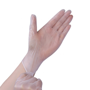 Gants jetables transparents en vinyle PVC sans <span class=keywords><strong>poudre</strong></span> pour service alimentaire Gants en vinyle de qualité alimentaire Intco - Product Image 2