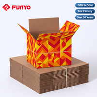 Cajas de Cartón Corrugado Rígido Reutilizables, Impresión Personalizada, Cajas de Envío Duraderas para Mudanza