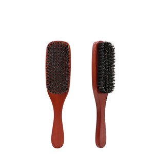 Bàn Chải Lông Heo Rừng Logo Hình Vuông Cho Thợ Cắt Tóc Chuyên Nghiệp Bán Sỉ Từ Nhà Máy - Product Image 5