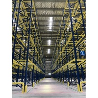 Entrepôt en métal de Heda étirant les supports résistants de palette de systèmes de rayonnage industriel pour l'entrepôt