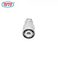 Suministro de fábrica, Material de latón, venta al por mayor, Conector de abrazadera de enchufe macho HN para conectores coaxiales BJR400 RG8 RG214 RG213 H1000 RF