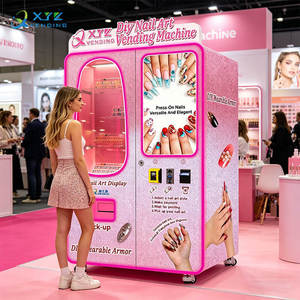 XYZ Manufacturer Cashless Nails Printing Smart Nail Art <b>Printer</b> Vending <b>Machine</b> With <b>Card</b> Reader - Product Image 2
