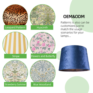 <span class=keywords><strong>Coprilampada</strong></span> e <span class=keywords><strong>Paralume</strong></span> in Stile Occidentale, Abat-jour Europeo E27, <span class=keywords><strong>Paralume</strong></span> Italiano Nordico UK, <span class=keywords><strong>Paralume</strong></span> Decorativo - Product Image 5