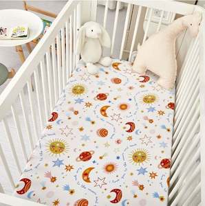 Ensemble de draps en bambou de luxe 100% bambou biologique Ensemble de literie Draps de lit pour berceau - Product Image 5