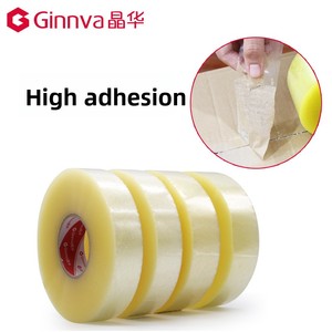Nastro Adesivo Trasparente BOPP Ginnva in Rotoli Jumbo per Sigillatura e Imballaggio, <span class=keywords><strong>Alta</strong></span> Resistenza, per Spedizioni e Consegne, Vendita all'Ingrosso - Product Image 2