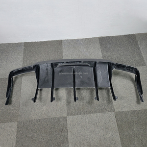 Diffuseur en fibre de carbone de style W218 <span class=keywords><strong>R</strong></span> pour <span class=keywords><strong>Mercedes</strong></span> Benz <span class=keywords><strong>Classe</strong></span> CLS 320 <span class=keywords><strong>350</strong></span> 260 CLS63 2012-17 Kit carrosserie Becquet de pare-chocs arrière - Product Image 4