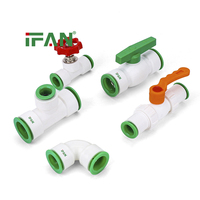 IFAN Raccord rapide PPR haute résistance à la température 20-32mm, raccords à emboîtement rapide