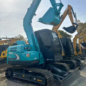 Miniexcavadora usada Kobelco sk75 a la venta 1 tonelada 2 toneladas 3 toneladas cabina de excavadora miniexcavadora a la venta - Product Image 2
