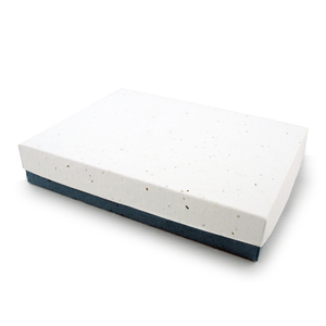 Recyclable Seed Paper Box Seeded Favor Box Plantable Seed Paper Packaging Box