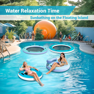 Poltrona Galleggiante Gonfiabile in PVC di Alta Qualità e Amaca Acquatica per l'Estate - Product Image 6