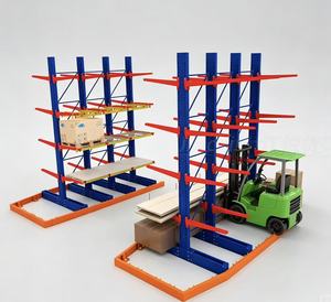 Cantilever Racks Steel Double-Sided Blue Powder Coated 6000mm Height 1800mm Arm Length Space Saving Warehouse <b>Storage</b> <b>System</b> - Product Image 6