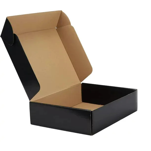 골판지 크래프트 종이 우편물 상자 포장 로고와 사용자 정의 배송 상자