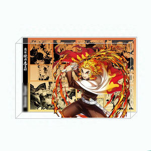 Novedad 2026: 30 Estilos de Figuras de Anime Japonés de Demon Slayer, Bloques de Acrílico Cristalino, Tanjirou, Nezuko, Juguetes Coleccionables - Product Image 3