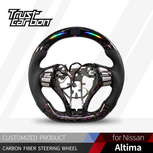 <span class=keywords><strong>พวงมาลัย</strong></span>คาร์บอนไฟเบอร์ฟอร์จแบบกำหนดเองพร้อมไฟ LED อัจฉริยะ สำหรับรถยนต์นิสสัน โร้ก เอ็กซ์เทรล พัลซาร์ อัลติมา เอสอาร์ แคชไค เอ็นพี300 นาวาร่า ปี 2013-2016 - Product Image 2