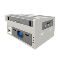 Mini Grabador Láser de CO2 de Escritorio de 50W, Máquina de Corte 4030 con Sistema SmartCarve para Piedra, Madera, Goma, Sellos y Tarjetas de Presentación