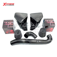 Boîtier d'admission d'air en fibre de carbone sèche XTREME Upgrade, filtre à air champignon à haut débit, conduit d'admission d'air pour moteur BMW G80 G82 M3 M4 S58