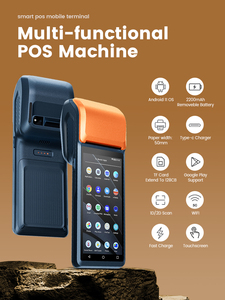 XB-Q6 syble thông minh POS Máy 4 gam Wifi 58 Mét máy in NFC POS thiết bị đầu cuối không dây màn hình cảm ứng điện thoại di động POS hệ thống - Product Image 3