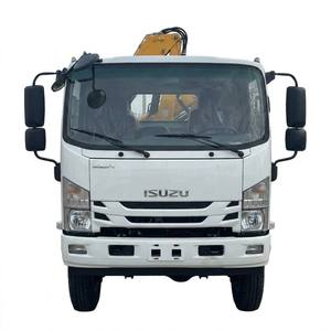 Camion tout-terrain haute performance ISUZU double cabine 5 tonnes 7 tonnes avec grue à bras articulé 4x4 - Product Image 4