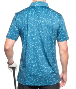 Chemises à motifs décontractées vintage de haute qualité, brodées, séchage rapide, ajustées, 88 % polyester 12 % élasthanne, fabriquées aux États-Unis, vente en gros - Product Image 2