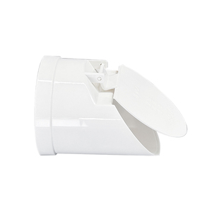Accesorios de Tubería de Drenaje de PVC, Desodorante para Tuberías de Alcantarillado, Válvula Externa de 110 mm para Tuberías de Aguas Residuales, Prevención de Insectos, Cabeza Hexagonal Hembra - Product Image 2