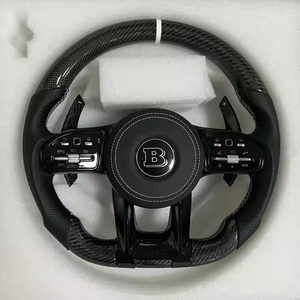 <span class=keywords><strong>Volant</strong></span> de voiture en fibre de carbone personnalisé Mercedes-Benz <span class=keywords><strong>AMG</strong></span> W205 W213 W177 W166 C43 C63 Classe C E63 Cls Gle <span class=keywords><strong>Performance</strong></span> - Product Image 5