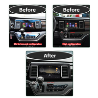 Radio Multimedia con GPS Android de 9.5 Pulgadas para Honda Elysion 2016-2018, Reproductor de DVD con Navegación, Android Auto, Carplay, 4G y WIFI