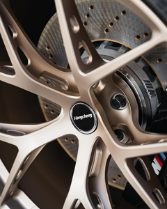 Изготовленные на заказ кованые диски из сплава класса люкс Santin Golden 5x120 вогнутые диски 18 19 20-дюймовые колеса для BMW Benz Honda - Product Image 4