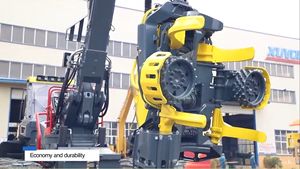 XUVOL Tree Cutting Machine Forestry Machinery Forestry Harvester 600HP Wheeled Harvester Timber Harvester - Product Image 2