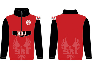 Chaqueta Deportiva de Nailon para Mujer con Bordado de Heroínas de Jericho |   Chaqueta Anorak de Poliéster Bordada Masónica HOJ, Hecha a Medida para Mujer - Product Image 3