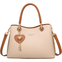 Sac à main bandoulière pour femme authentique, cuir haut de gamme, carré, élégant, à bandoulière unique, tendance, fermeture éclair, anniversaire, usage quotidien