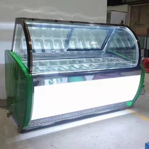 MUXUE congelador para helados Gelato pantalla <span class=keywords><strong>vitrina</strong></span> <span class=keywords><strong>Vitrina</strong></span> refrigerada equipo <span class=keywords><strong>de</strong></span> refrigeración - Product Image 6
