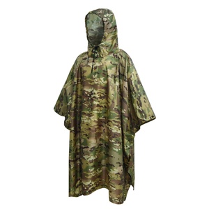 Vente en gros Poncho imperméable 3 en 1 en nylon camouflage <span class=keywords><strong>pour</strong></span> la randonnée, l'escalade, la protection contre la pluie, cape, bâche de protection, défense personnelle - Product Image 6