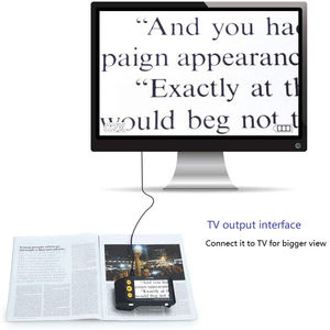 ポータブルハンドヘルド3.5インチデジタル拡大鏡電子ビデオロービジョン読書拡大鏡補助 - Product Image 4