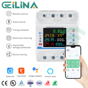 Ba giai đoạn bốn dây thông minh ba giai đoạn điện tử rethua bảo vệ wifi trên dưới Điện áp Trái Đất rò rỉ bảo vệ hiện tại - Product Image 2