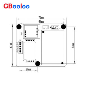 جهاز استشعار الغازات متعدد الوظائف GBeelee BL-MZ-S01 للكشف عن الفورمالديهايد والمركبات العضوية المتطايرة والغبار بالليزر؛ وحدة متكاملة لاستشعار جودة الهواء - Product Image 3