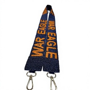 Correa de Tela con Cuentas CRYSTAL CRAFT War Eagle con Texto en Relieve, Accesorio para Bolso Ecológico, Vintage, Clásico y Duradero - Product Image 1