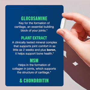 ผู้ผลิตอาหารเสริมขั้นสูง OEM พร้อมกลูโคซามีน คอนดรอยติน สำหรับผู้ทานมังสวิรัติ บำรุงสุขภาพข้อต่อ 120 เม็ด - Product Image 4