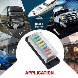 Bloc de fusibles à lame 4, 8 ou 10 voies, porte-fusibles pour fusibles ATC/ATS/287/257 pour automobile, camion, bateau, marine, camping-car - Product Image 5