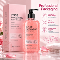 Nettoyant naturel pour la peau pour femmes/hommes avec fonction de parfum Gel douche de bain antibactérien à l'acide salicylique infusé à base de plantes