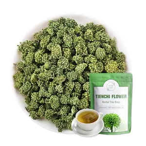 Bulk supply dried herb Tienchi flower sanchi flower tea bag cut Tienchi flower tea blend