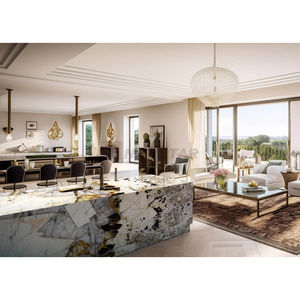 Newstar New Modern Brazil Patagonia Quartzite Counter Kitchen Island Table with for Kitchen Villa - Product Image 2