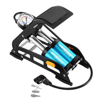 Nouvelle Mini bouteille Portable gonflable à Double baril, haute pression pour vélo, voiture, vélo, pompe à Air pour pied