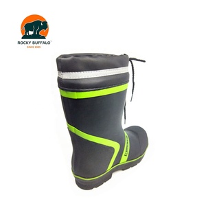 Rocky Buffalo Smash Prevención Pinchazos Seguro laboral <span class=keywords><strong>Botas</strong></span> Sitio de construcción Mina de carbón Trabajo Proteger Ir Zapatos de pesca - Product Image 3