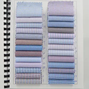 New Fashion Shirting Textile Material TC Stripe Yarn Dyed Fabric For Men's Shirt